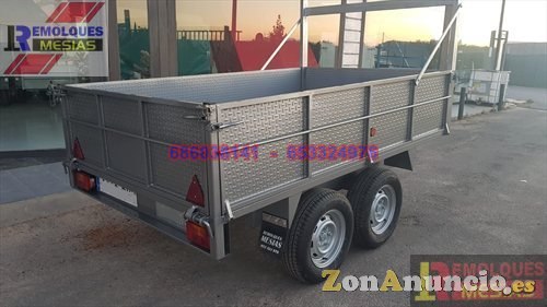 REMOLQUE BASCULANTE DE 2 EJES